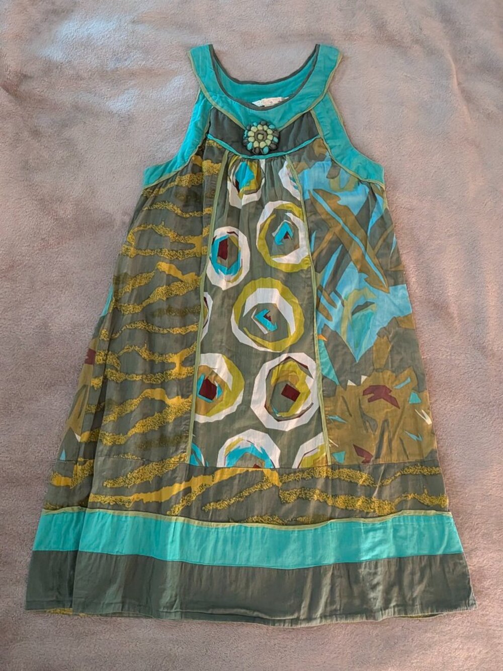 Vasna Desire Sleeveless Dress, Sz M